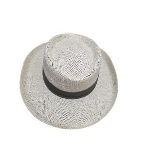Summer Club Men's Straw Hat With Olive Band Styled In Australia UV Protection A
